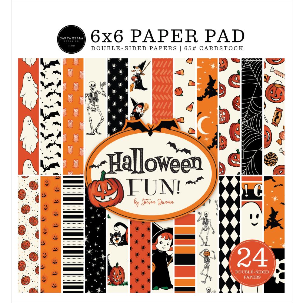 Carta Bella 6x6 Paper Pad  [Collection] - Halloween Fun