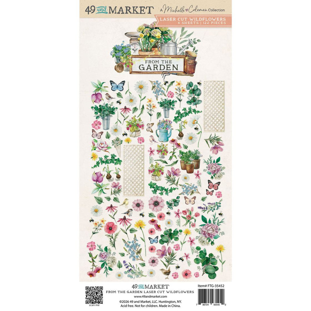 49 and Market  Laser Cut  [Collections] - From The Garden