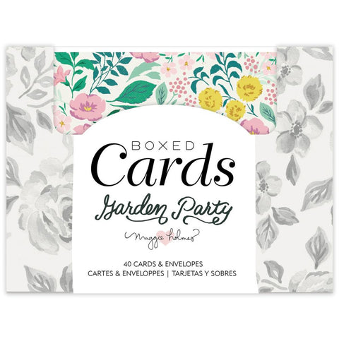 American Crafts A2 Cards W/Envelopes (4.375"X5.75") 40/Box - Maggie Holmes - Garden Party