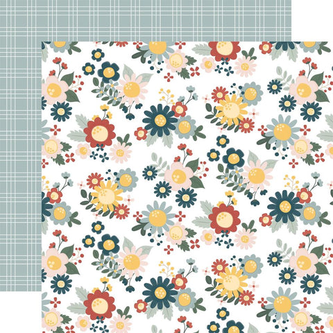 Echo Park 12x12 Paper - [Collection] - Good To Be Home - Gather Together Florals