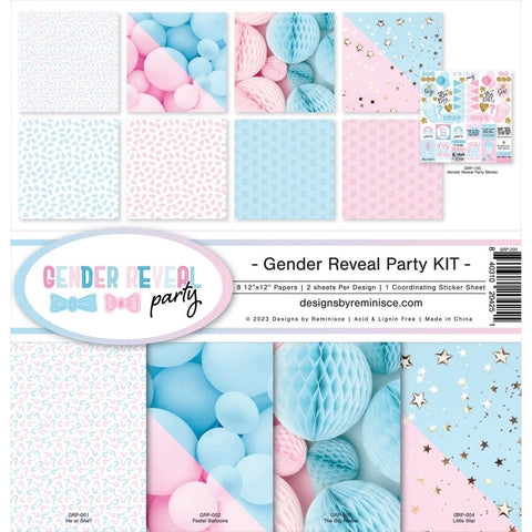 Reminisce Collection Pack - [Collection] -  Gender Reveal Party