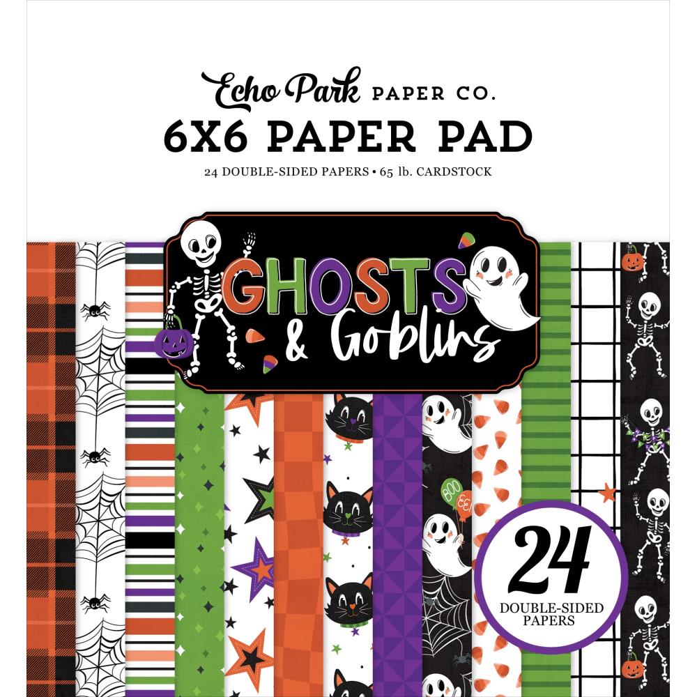 Echo Park 6x6 Paper  [Collection] - Ghost & Goblins
