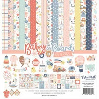 Echo Park 12x12 Paper  [Collection] - Baby On Board It's A Girl