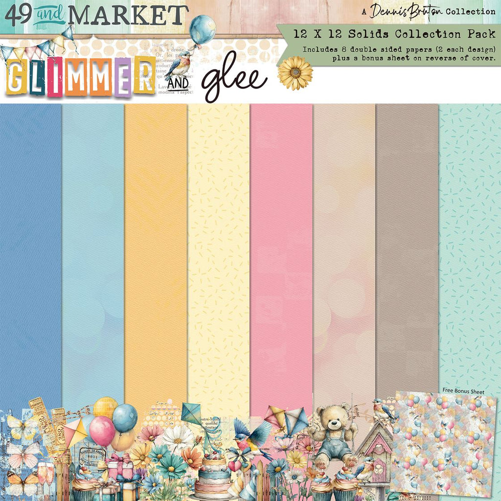49 and Market  Basics Paper Pack [Collections] - Glimmer & Glee