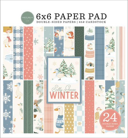 Carta Bella 6x6 Paper Pad  [Collection] - Silly Goose Winter