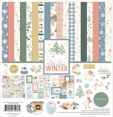 Carta Bella 12x12 Paper [Collection] - Silly Goose Winter