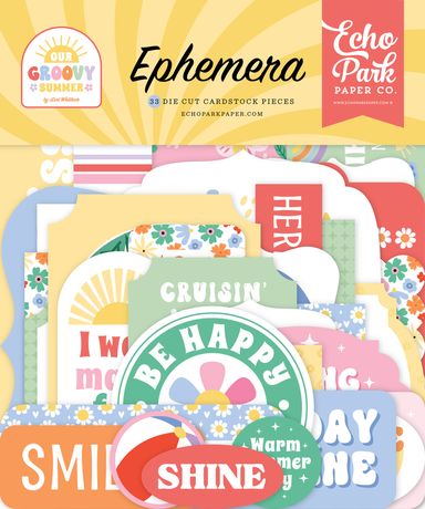 Echo Park Ephemera   [Collection] - Groovy Summer
