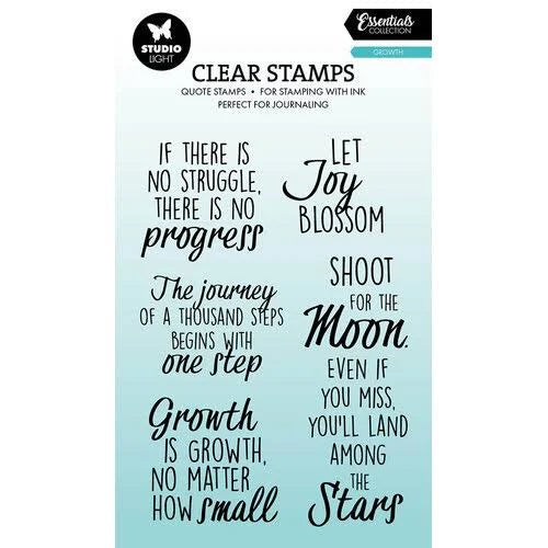 Studio Light Clear Stamps - Growth Essentials