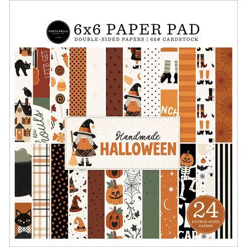Carta Bella 6x6 Paper Pad  [Collection] - Handmade Halloween
