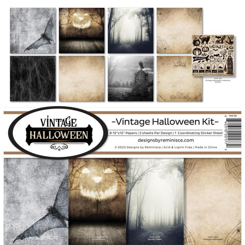 Reminisce 12x12 Collection Pack - [Collection] - Vintage Halloween Kit