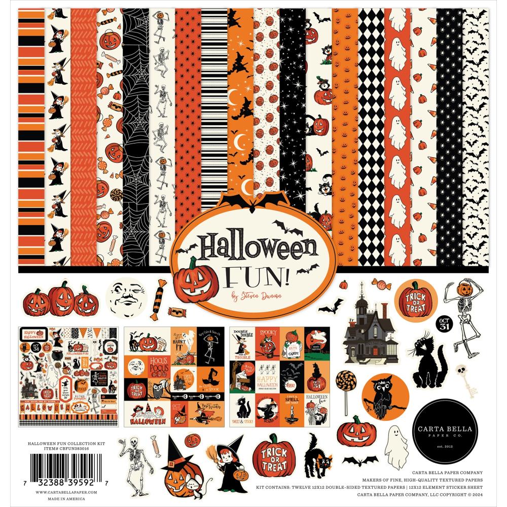 Carta Bella 12x12 Paper [Collection] - Halloween Fun