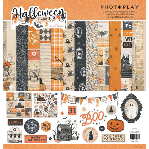 Photoplay 12x12 Paper  [Collection] - Halloween Junque