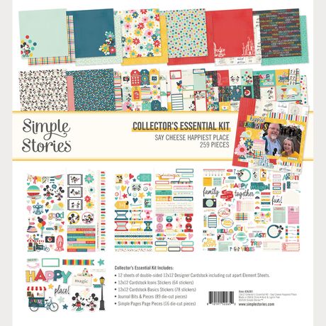 Simple Stories  12x12 Paper [Collection] - Say Cheese Happiest Place
