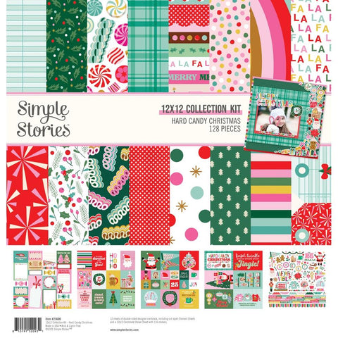 Simple Stories  12x12 Paper [Collection] - Hard Candy Christmas