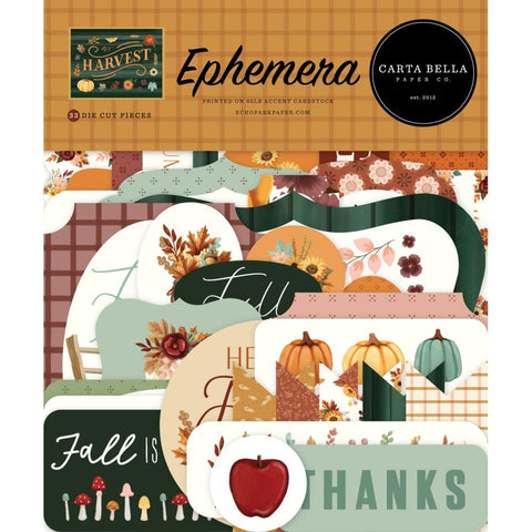 Carta Bella Ephemera - [Collection] - Harvest