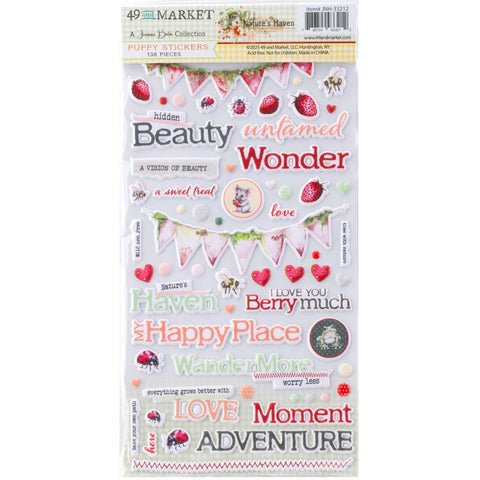 49 and Market  Puffy Stickers [Collections] - Natures Haven