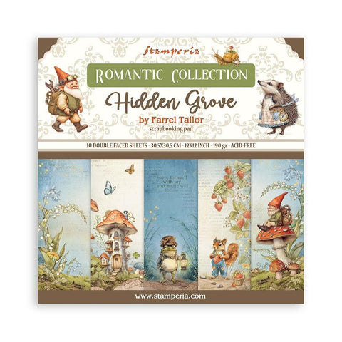 Stamperia 12x12 Paper [Collection] - Hidden Grove