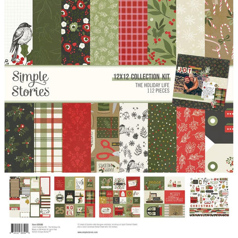 Simple Stories  12x12 Paper [Collection] - The Holiday Life
