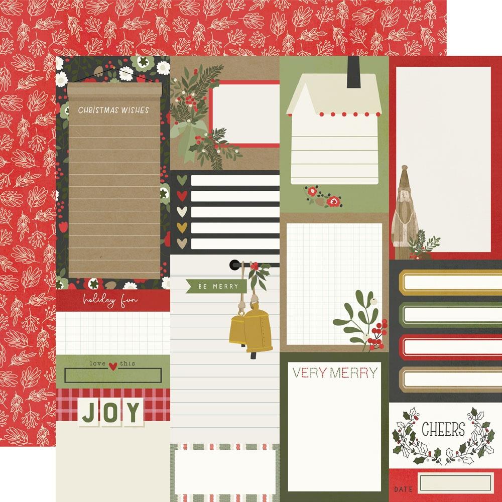 Simple Stories 12x12 [Collection ] - The Holiday Life - Journal Elements