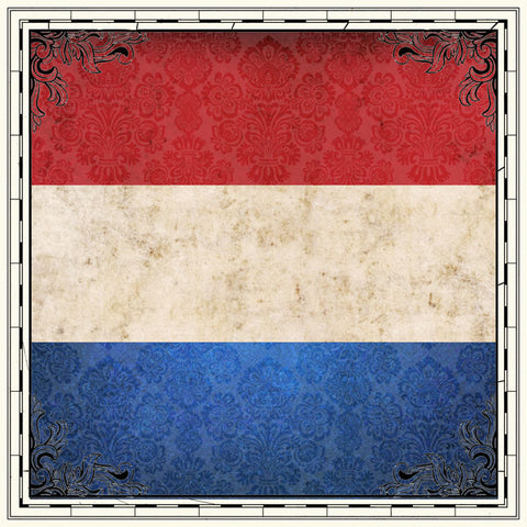 Stamping Station 12x12 Paper -Holland Sightseeing Flag