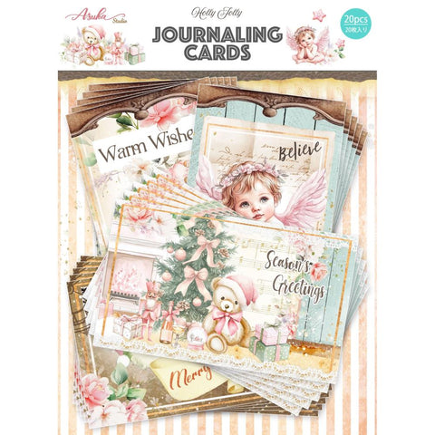 Memory-Place Asuka Studio Journaling Cards - Holly Jolly