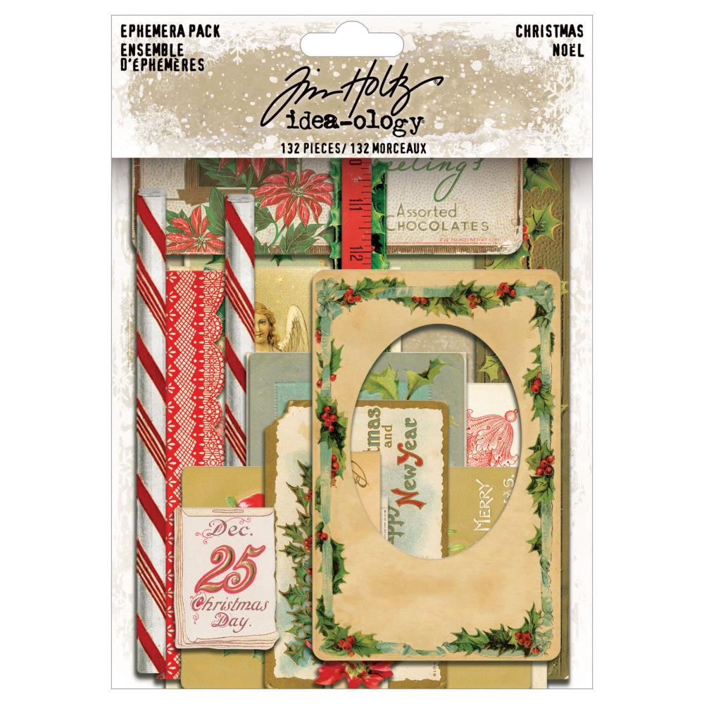 Tim Holtz Ephemera Pack - Christmas Noel