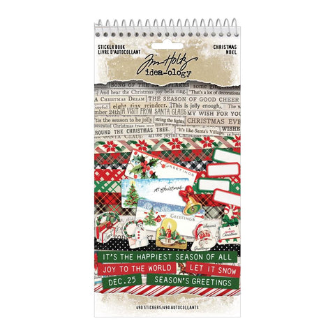 Tim Holtz  Christmas Noel Sticker Book