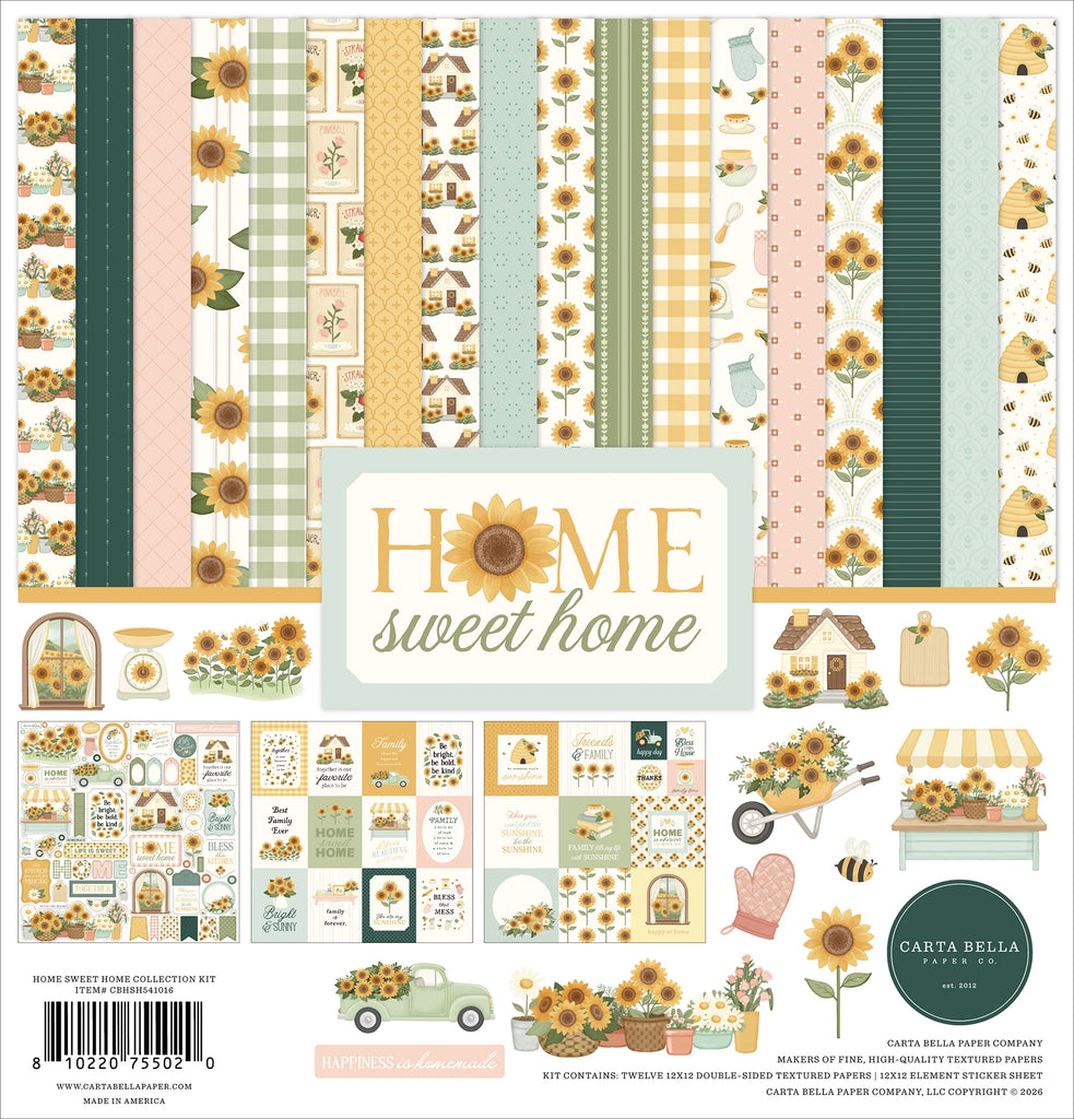 Carta Bella 12x12 Paper [Collection] - Home Sweet Home