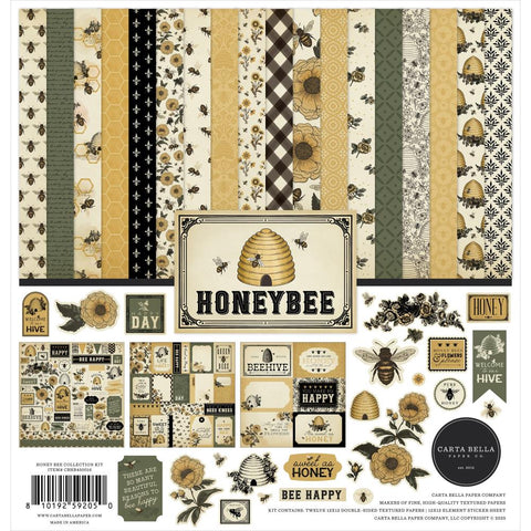 Carta Bella 12x12 Paper [Collection] - Honey Bee