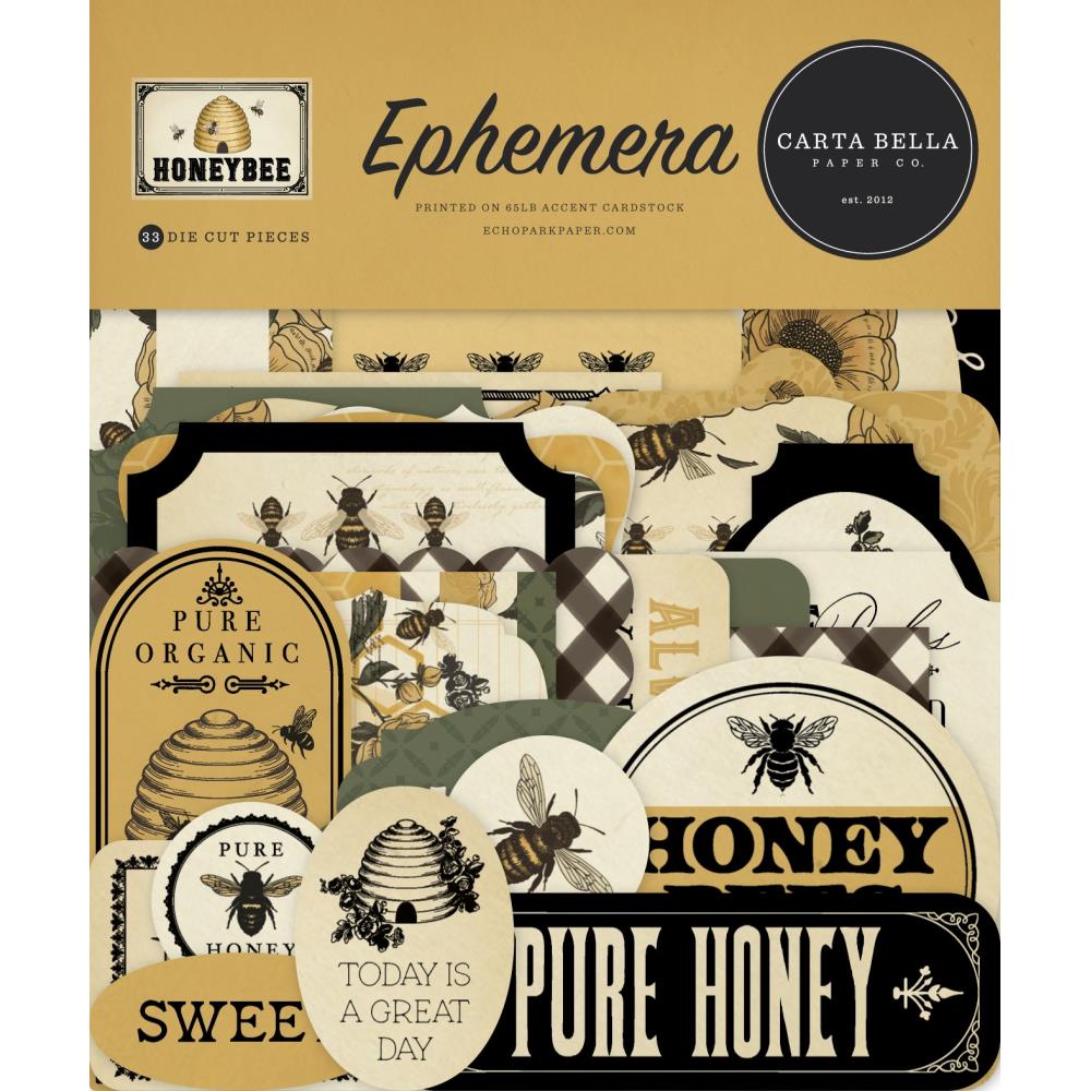 Carta Bella Ephemera   [Collection] - Honey Bee