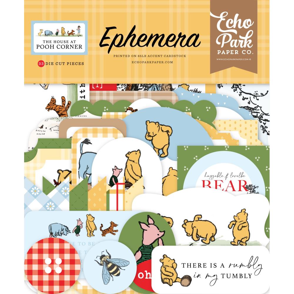Echo Park Ephemera  [Collection] - The House At Pooh Corner
