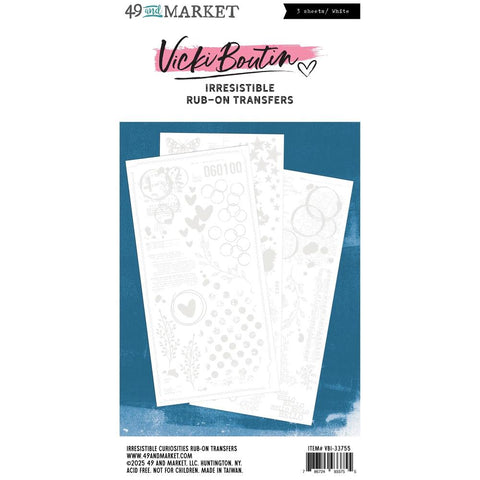 49 and Market  Vicki Boutin Irresistable Rub On transfers [Collections] - Curiousities