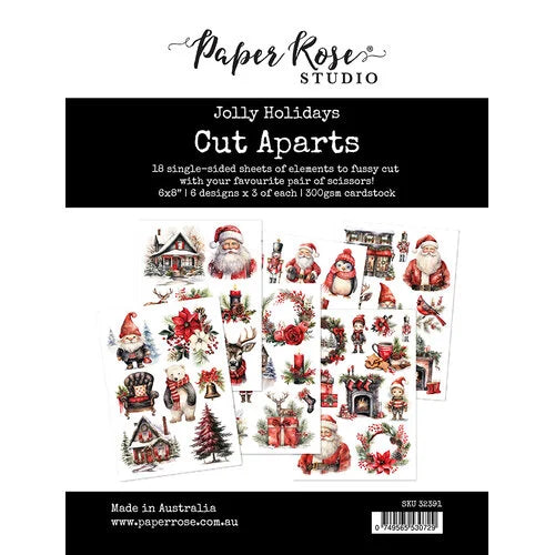 Paper Rose Cut Aparts (Collection) - Jolly Holidays (Copy)