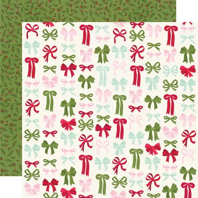 Simple Stories 12x12 Paper  [Collection]  - Kringle & Co. - Joyful