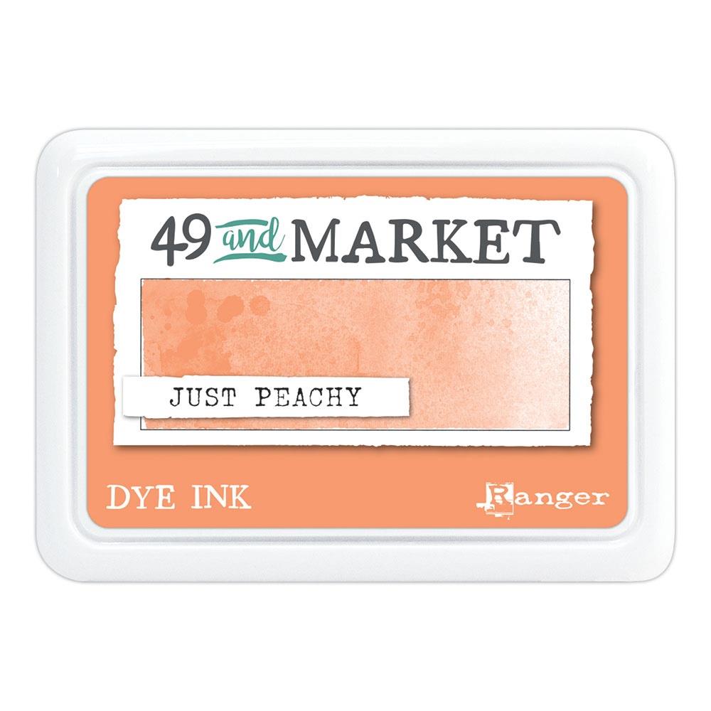 Ranger 49 & Market Dye Ink - Just Peachy