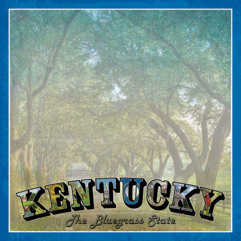 Scrapbook Customs 12x12 Paper - Kentucky Vintage