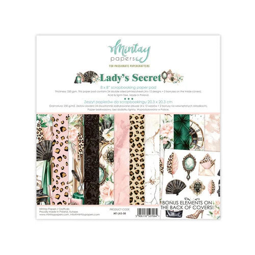 Mintay 8x8 Paper (Collection) - Lady's Secret