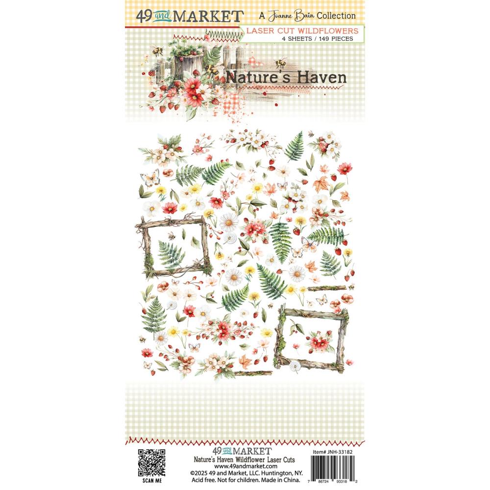 49 and Market  Laser Cut Elements [Collections] - Natures Haven Laser Cut wildflowers