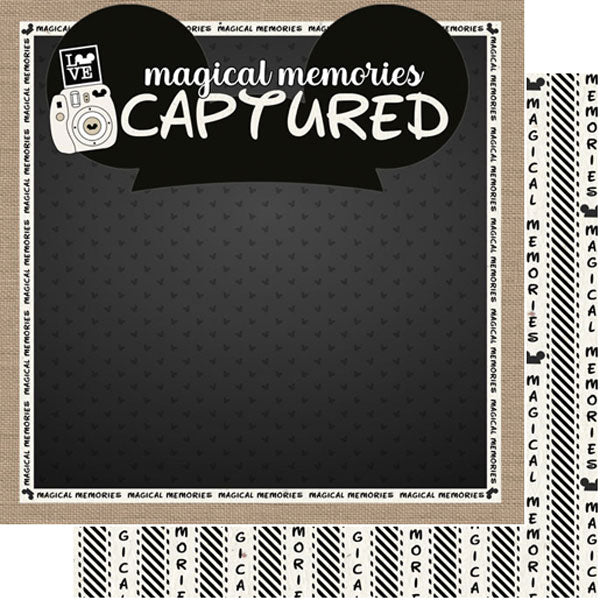 Scrapbook Customs 12x12 Paper - Magical Memories Captured
