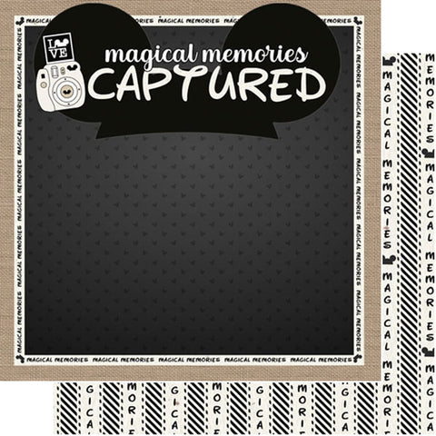 Scrapbook Customs 12x12 Paper - Magical Memories Captured
