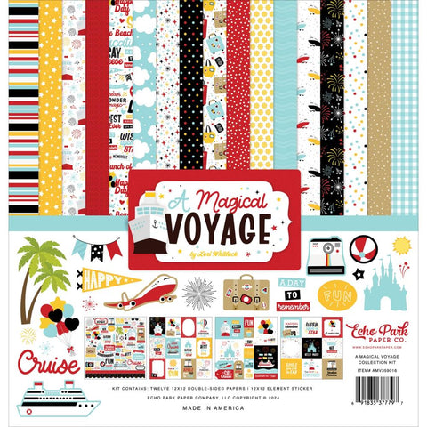 Echo Park Paper Collection - [Collection] - A Magical Voyage