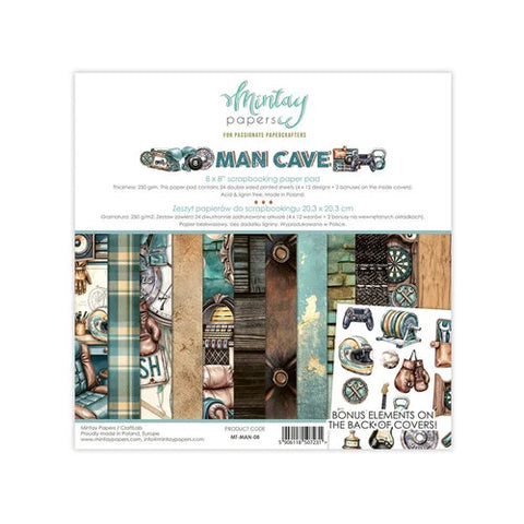 Mintay 8x8 Paper (Collection) - Man Cave