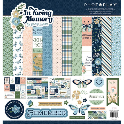 Photoplay 12x12 Paper  [Collection] - In Loving Memory