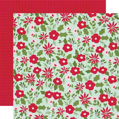 Simple Stories 12x12 Paper  [Collection]  - Kringle & Co. - Merriest