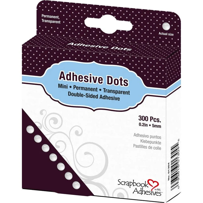 Scrapbook Adhesives Micro Dots 300/Pkg Permanant (