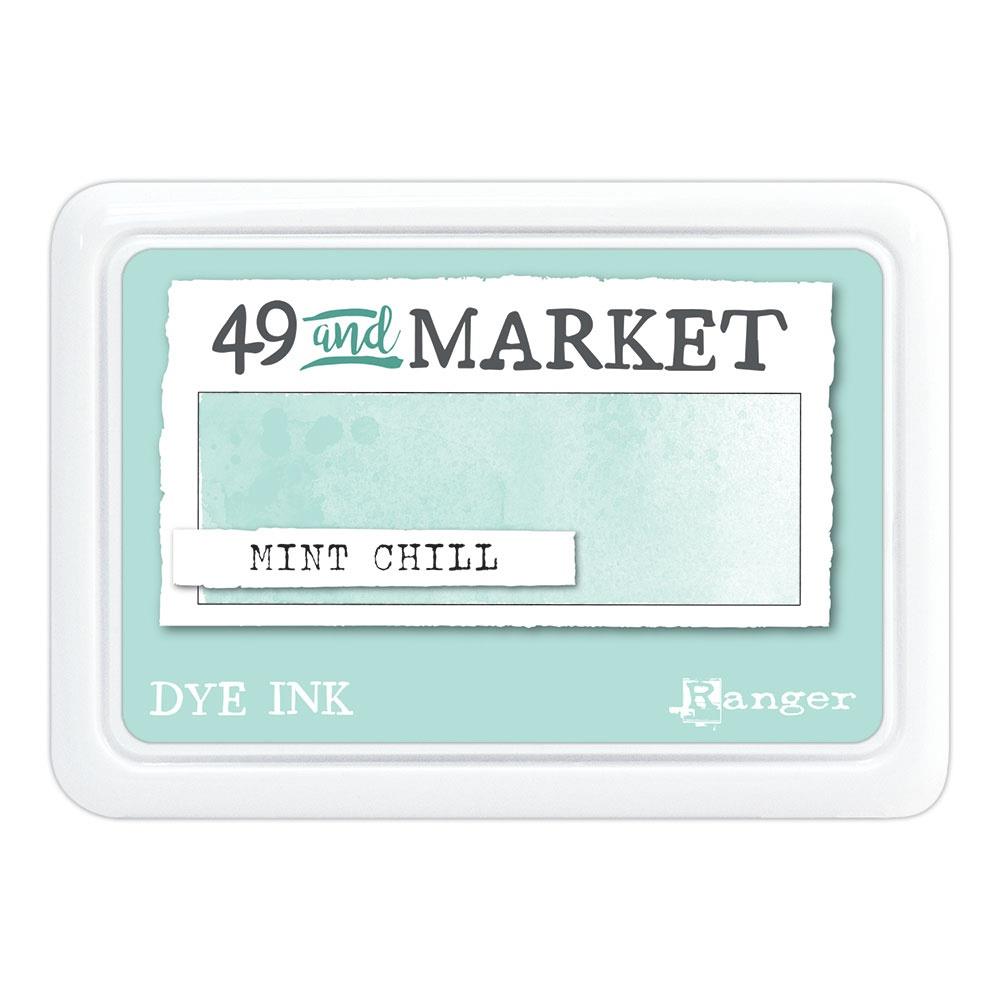 Ranger 49 & Market Dye Ink - Mint Chill
