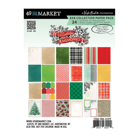 49 and Market  6x8 Paper Pack [Collections] - Mistletoe & Memories