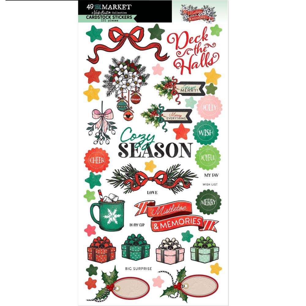 49 and Market  Cardstock Stickers [Collections] - Mistletoe & Memories
