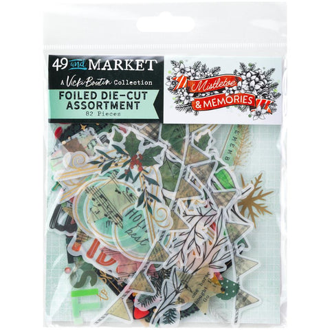 49 and Market  Foiled Die Cut Assortment [Collections] - Mistletoe & Memories