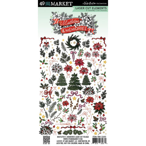 49 and Market  Laser Cut Foliage Elements [Collections] - Mistletoe & Memories